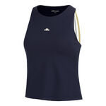 V&ecirc;tements de tennis Ellesse Ellesse Mara D&eacute;bardeur tank top Femmes - bleu fonc&eacute;