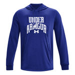 V&ecirc;tements Under Armour Under Armour Rival Terry Graphic Sweat &Agrave; Capuche Hommes-Bleu,Blanc