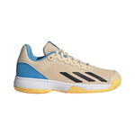 Chaussures de tennis adidas adidas Courtflash Chaussures Toutes Surfaces Enfants-Beige,Bleu Clair