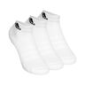 Crew Sportswear Ankle Chaussettes De Sport Pack De 3-Blanc,Noir