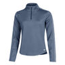 Therma-FIT One Half-Zip Maillot De Course Femmes-Bleu,Blanc