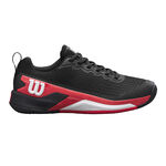 Chaussures de tennis Wilson Wilson Rush Pro 4.5 Chaussures Toutes Surfaces Hommes-Noir,Rouge