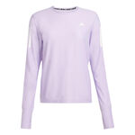 Vêtements adidas adidas Own The Run Haut Manches Longues Femmes-Lilas,Blanc