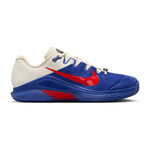 Chaussures de tennis Nike Nike Vapor 12 PRM Chaussure Terre Battue Hommes-Bleu Foncé,Crème