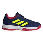 Chaussures de tennis adidas adidas Gamespec Chaussures Toutes Surfaces Enfants-Bleu Fonc&eacute;,Vert Fluo
