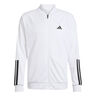 3 Stripes Knit Veste De Surv&ecirc;tement Hommes-Blanc,Noir
