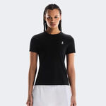 V&ecirc;tements On On Court T-shirt Femmes - noir, multicouleur