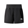 Sunriser 4in Short De Running Femmes-Noir