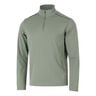 Leon Quarter Zip Haut manches longues Hommes-vert olive