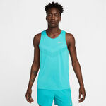 Vêtements Nike Nike Stride Tank Maillot de course Hommes-turquoise