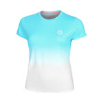 Vêtements BIDI BADU BIDI BADU Crew Gradiant T-shirt Filles-Turquoise,Blanc