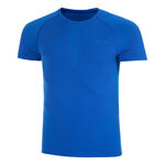 V&ecirc;tements de running Falke Falke Warm Maillot De Corps Hommes-Bleu
