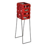 Accessoires pour entraîneurs Tourna Tourna Mini Ballport 36 Panier À Balles-Rouge
