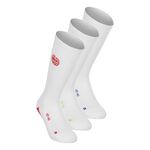 Vêtements De Tennis BIDI BADU Crispy White Crew Move Socks 3 Pack - white