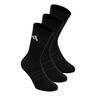 Essentials Crew 3P Chaussettes de tennis Unisex-noir