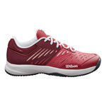 Chaussures de tennis Wilson Wilson Kaos Comp 3.0 Chaussures Toutes Surfaces Femmes-Rouge Foncé,Rouge