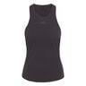 Y- D&eacute;bardeur tank top Femmes-noir