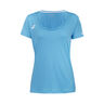 Play Cap Sleeve T-shirt Filles-Bleu,Blanc