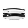 Nike Flex Classic Mixed Bandeau Pack De 3-Noir,Blanc