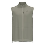 Vêtements Odlo Odlo Zeroweight Gilets De Course Hommes-Gris