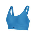 V&ecirc;tements Under Armour Under Armour Infinity Mid 2.0 Soutien-gorge Sport Femmes-Bleu