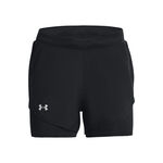 Vêtements Under Armour Under Armour Fly By Elite 2in1 Shorts Femmes - noir, 