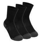 Vêtements Under Armour Under Armour Performance Tech Crew Chaussettes De Sport Pack De 3-Noir