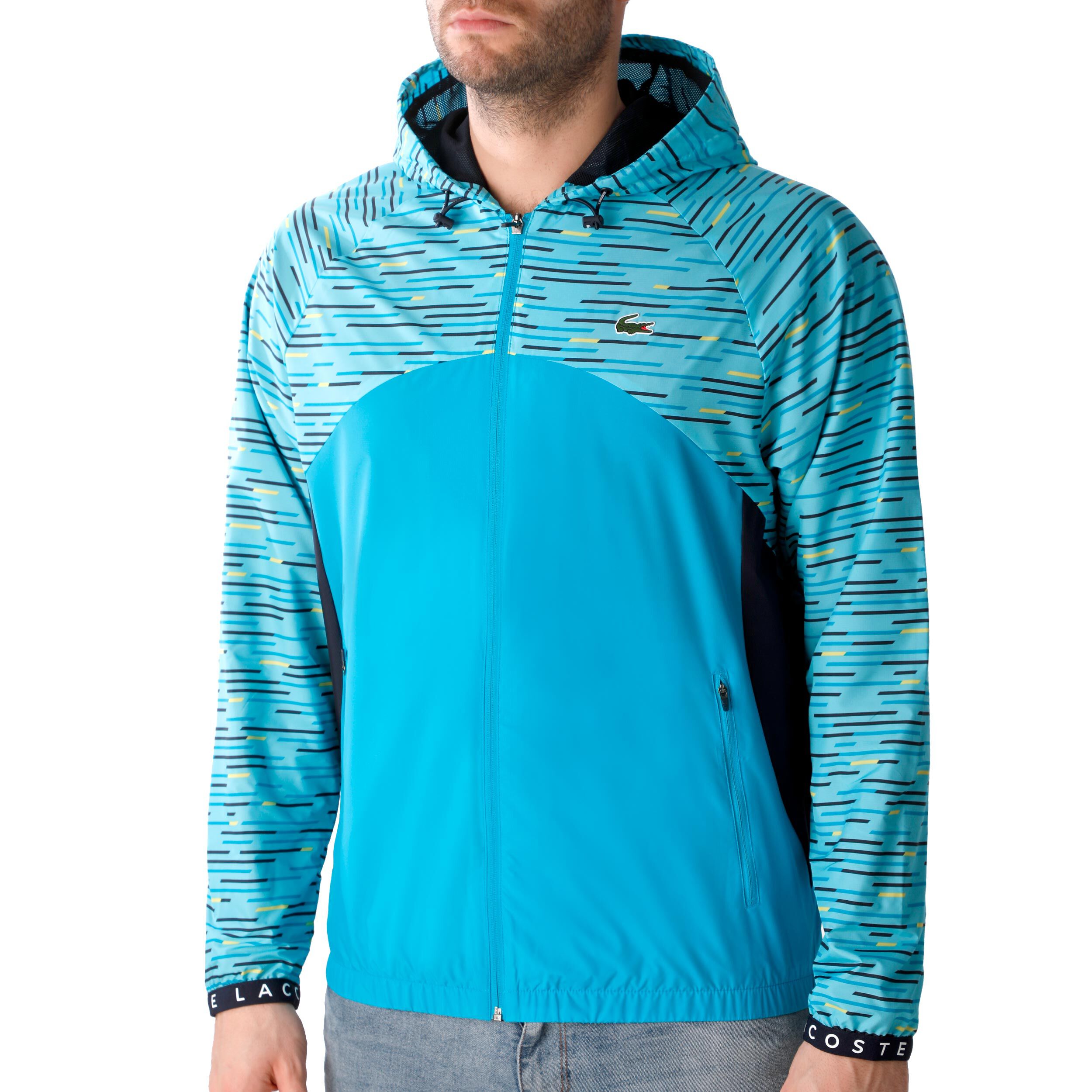 Buy Lacoste Veste De Survetement Hommes Turquoise Bleu Fonce online Tennis Point CH