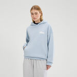 Vêtements Ellesse Ellesse Il Tiro Sweat À Capuche Femmes-Bleu Clair,Blanc