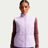 Swift Gilets de course Femmes - violet, argent
