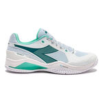 Chaussures de tennis Diadora Diadora Blushield Torneo 3 Chaussures toutes surfaces Hommes-blanc, bleu petrol