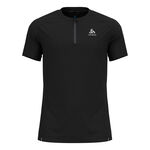 V&ecirc;tements Odlo Odlo X-Alp Trail Crew Neck Maillot de course Hommes - noir, 