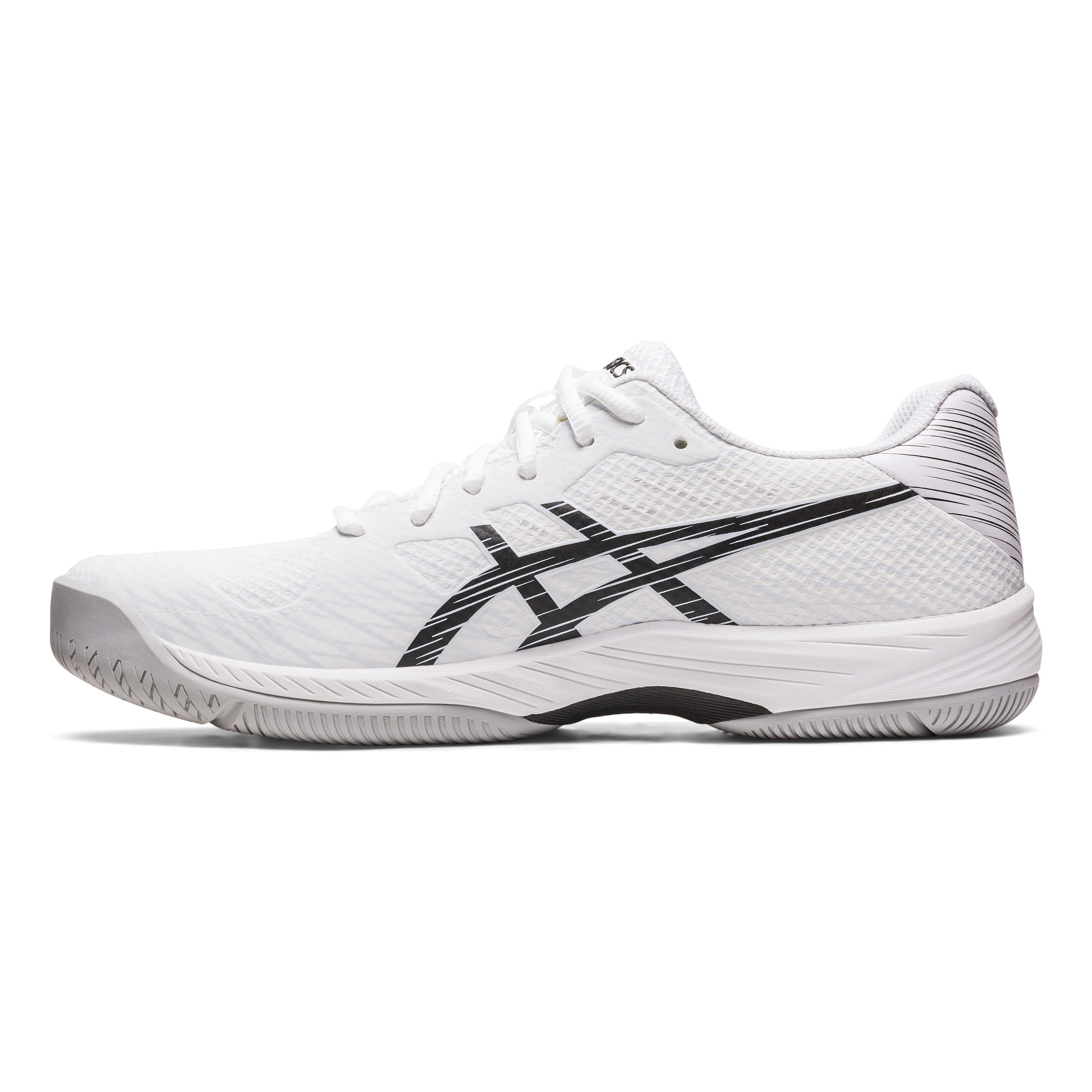 Asics blanche point noir clearance