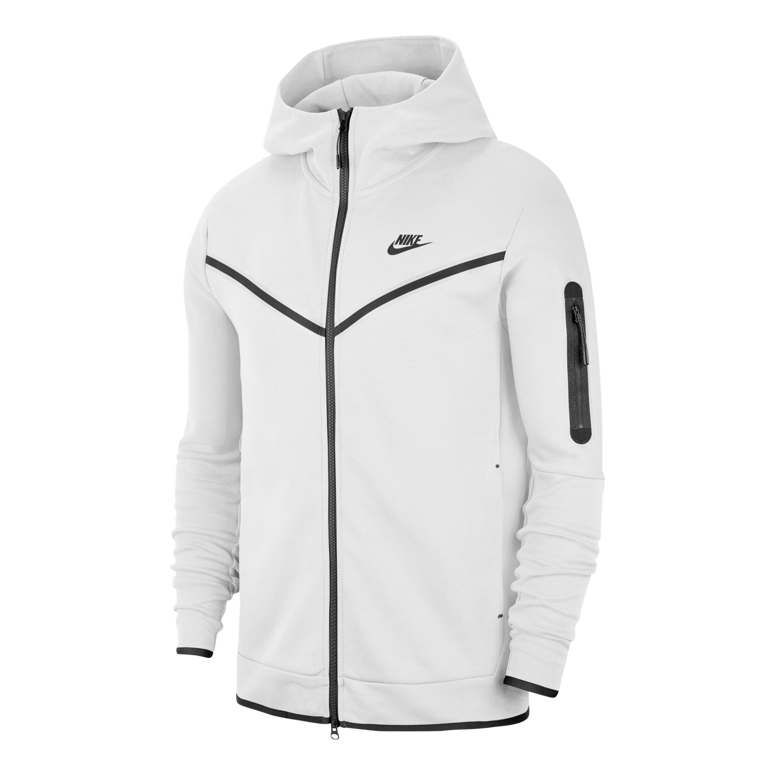 Buy Nike Sportswear Tech Fleece Gilet En Coton Hommes Blanc Noir online Tennis Point CH