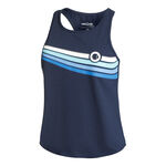 Vêtements Tennis-Point Tennis-Point Cotton Mix Débardeur Tank Top Edition Spéciale Femmes-Bleu Foncé,Multicouleur