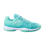 Chaussures de padel Babolat Babolat Sensa PADL Chaussures padel Femmes-turquoise, blanc
