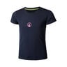 Retriever T-shirt Filles-Bleu Foncé,Pink