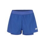 V&ecirc;tements Racket Roots Racket Roots Teamline 2in1 Short Avec Poche-balles Femmes-Bleu