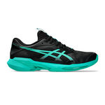 Chaussures de tennis ASICS ASICS Solution Speed FF 4 Chaussure terre battue Hommes - noir, turquoise