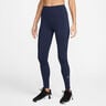 Dri-FIT One High Rise Collant tight Femmes - bleu fonc&eacute;, blanc