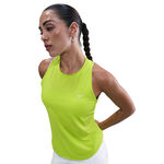 V&ecirc;tements Nike Nike Swift Tank Maillot de course Femmes-jaunes fluo, argent