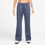 Vêtements Nike Nike Court Mid Rise Polyknit Heritage Pantalon Survêtement Femmes-Bleu Gris