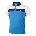 Vêtements K-Swiss K-Swiss Core Team Block Polo Hommes-Bleu,Blanc