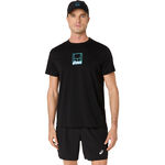 Vêtements ASICS ASICS Men Court Gpx T-shirt Hommes-Noir