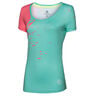 Amari Tech Round-Neck T-shirt Femmes-Mint, Corail