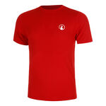 Vêtements Quiet Please Quiet Please Receiver T-shirt Hommes-Rouge