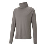 V&ecirc;tements Puma Puma Cloudspun High Neck Longsleeve Haut Manches Longues Hommes-Gris
