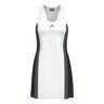 Club 25 Robe Femmes-Bleu Fonc&eacute;,Blanc