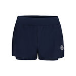 V&ecirc;tements BIDI BADU BIDI BADU Crew 2in1 Shorts Femmes-Bleu Fonc&eacute;