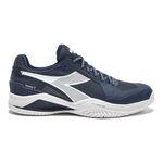 Chaussures de tennis Diadora Diadora  Blushield Torneo 3 Chaussure terre battue Hommes-bleu foncé,blanc